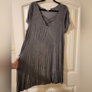 Umgee Swing Dress with Pockets